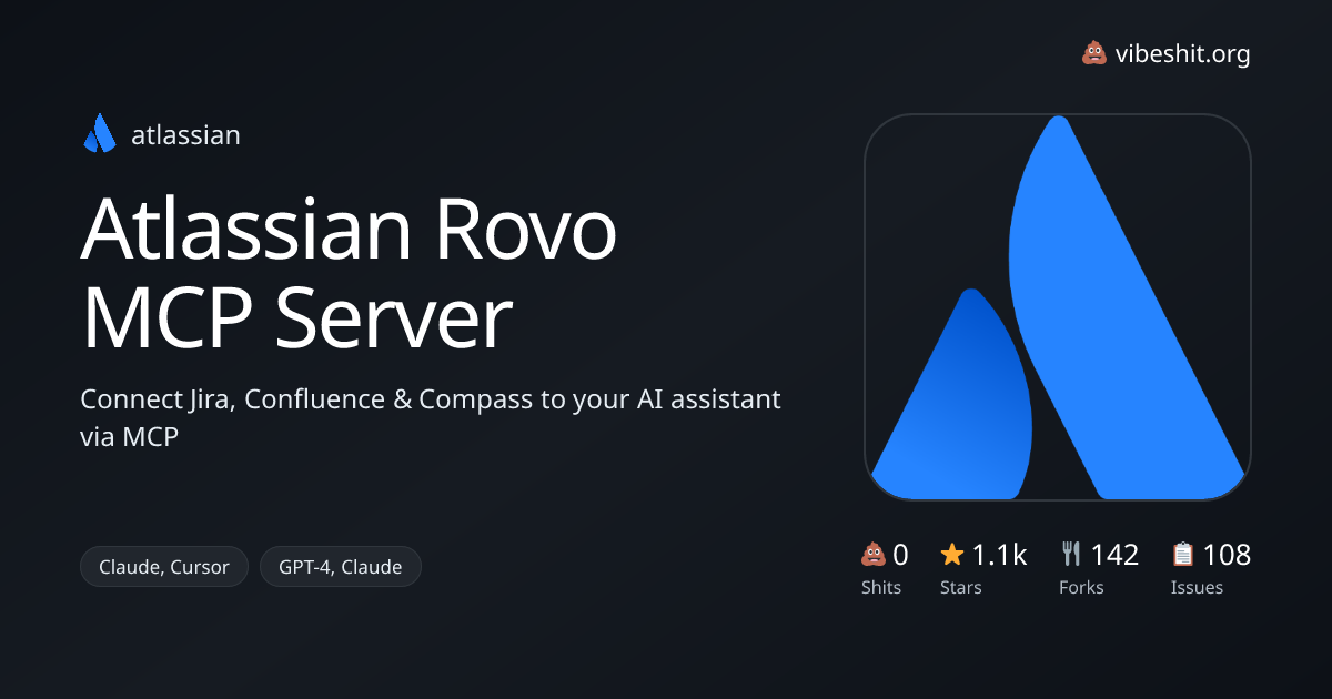 Atlassian Rovo MCP Server - Vibe Shit